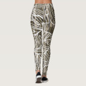 Seamless Botanical Bottom Lands Camo Leggings (Rückseite)