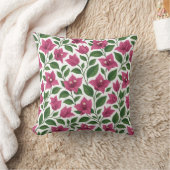 Seamless Bougainvillea Floral Pattern Kissen (Decke)
