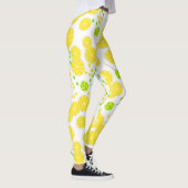 Seamless bright lemon slices candy lollipops sweet leggings (Rechts)