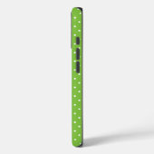 Seamless  bright lime polka dot pattern  Case-Mate iPhone hülle (Rückseite / Links)