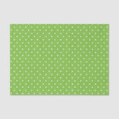 Seamless  bright lime polka dot pattern  seidenpapier (Vorderseite)