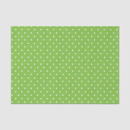 Seamless  bright lime polka dot pattern  seidenpapier