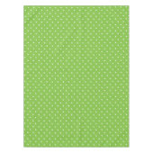 Seamless  bright lime polka dot pattern  tischdecke (Vorderseite)