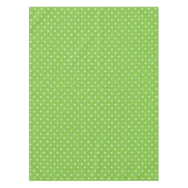 Seamless  bright lime polka dot pattern  tischdecke