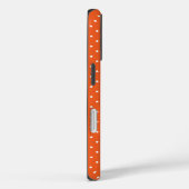 Seamless  bright orange background polka dot Case-Mate iPhone hülle (Rückseite / Rechts)
