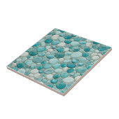 Seamless Ceramic Tile – Realistic 3D Pebble Design Fliese (Seite)