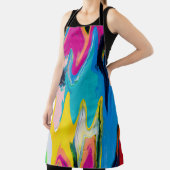Seamless colorful abstract pattern, watercolor wal schürze (InSitu)