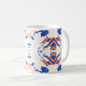 seamless colorful hipster pattern with geometric kaffeetasse (VorderseiteRechts)