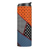 seamless creative pattern with geometric compounds thermosbecher (Nach links gedreht)