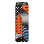 seamless creative pattern with geometric compounds thermosbecher (Rückseite)