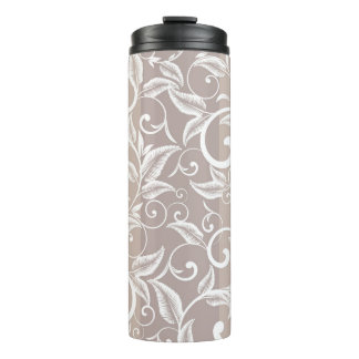Seamless damask pattern. Vintage ornament. pattern Thermosbecher