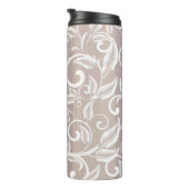 Seamless damask pattern. Vintage ornament. pattern Thermosbecher (Nach rechts gedreht)