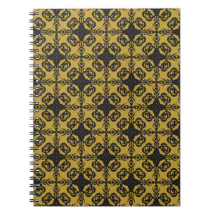 Seamless decorative vintage pattern with elegant o notizblock