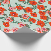 Seamless ditsy pattern in small cute wild flowers. geschenkpapier (Ecke)