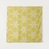 Seamless floral geometric patterns. Texture vintag Wandteppich (Vorderseite (Horizontal))