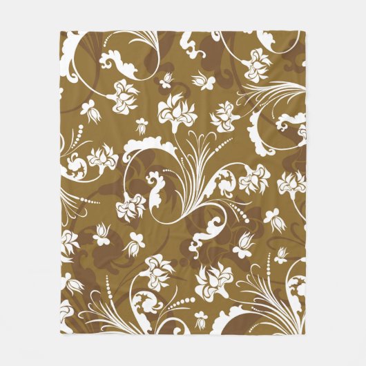 Seamless floral pattern. abstract,art,background,b fleecedecke (Vorderseite)