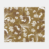 Seamless floral pattern. abstract,art,background,b fleecedecke (Vorderseite (Horizontal))