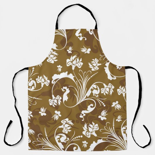 Seamless floral pattern. abstract,art,background,b schürze (Vorderseite)