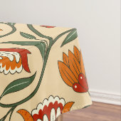 Seamless floral pattern in beige background tischdecke (Beispiel)