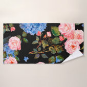 Seamless floral pattern in victorian style. Bouque Badehandtuch (Badehandtuch)