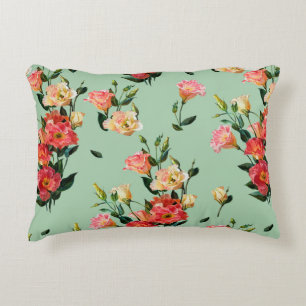 Seamless floral pattern in victorian style. Bouque Dekokissen