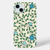 Seamless floral pattern on beige background Case-Mate iPhone hülle (Rückseite)