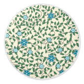 Seamless floral pattern on beige background keramikknauf (Vorderseite)