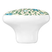 Seamless floral pattern on beige background keramikknauf (Seitenansicht)