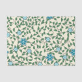 Seamless floral pattern on beige background seidenpapier (Vorderseite)