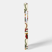 Seamless floral pattern with red and yellow  Case-Mate iPhone hülle (Rückseite / Links)