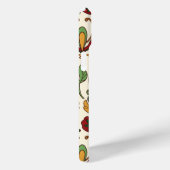 Seamless floral pattern with red and yellow  Case-Mate iPhone hülle (Rückseite / Rechts)