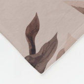 Seamless floral pattern with roses on light backgr fleecedecke (Ecke)
