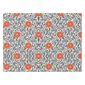 Seamless floral pattern with vibrant orange flower tischdecke (Vorderseite (Horizontal))
