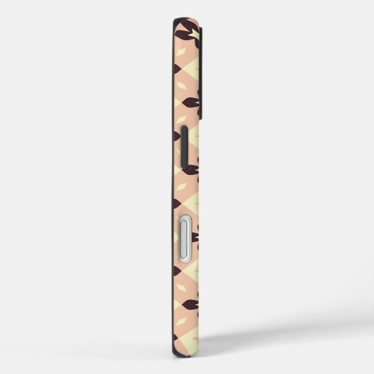 Seamless geometric floral  pattern Case-Mate iPhone hülle (Rückseite / Rechts)