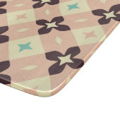 Seamless geometric floral  pattern schneidebrett (Ecke)