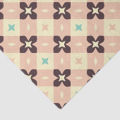 Seamless geometric floral  pattern seidenpapier (Ausschnitt)