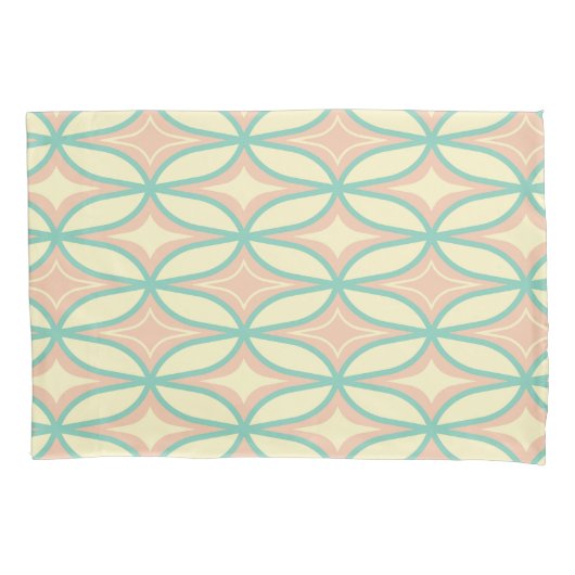  Seamless geometric pattern in diamond shapes  Kissenbezug (Vorderseite-Links)