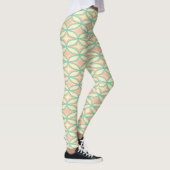  Seamless geometric pattern in diamond shapes  Leggings (Rechts)