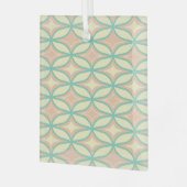  Seamless geometric pattern in diamond shapes  Ornament Aus Glas (Vorderseite links)