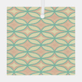  Seamless geometric pattern in diamond shapes  Ornament Aus Glas (Rückseite)