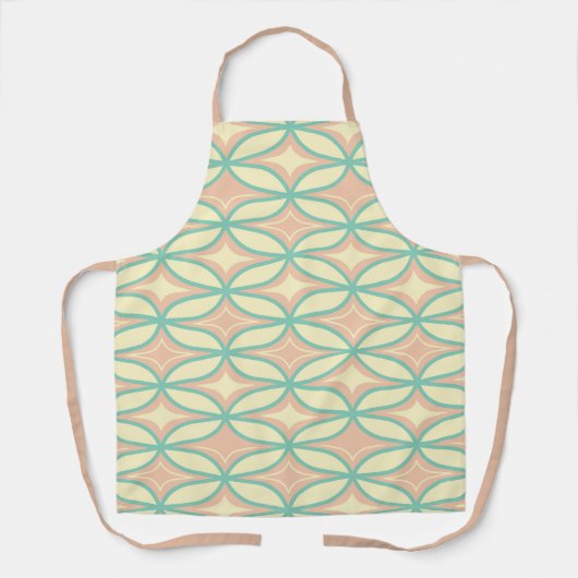  Seamless geometric pattern in diamond shapes  Schürze (Vorderseite)