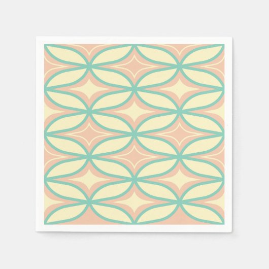  Seamless geometric pattern in diamond shapes  Serviette (Vorderseite)