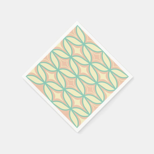  Seamless geometric pattern in diamond shapes  Serviette (Ecke)