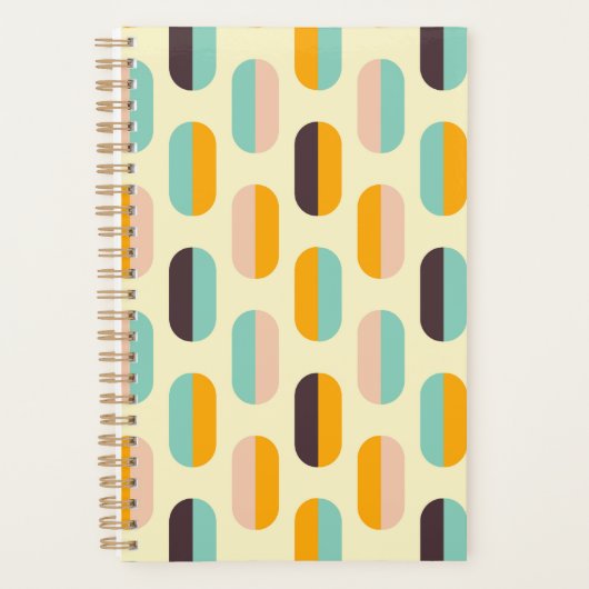 Seamless geometric pattern in retro vibes planer (Vorderseite)