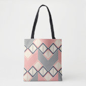 Seamless geometric pattern of horizontal zigzag in tasche (Vorderseite)
