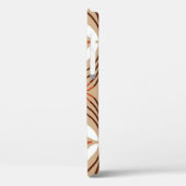 Seamless geometric pattern with flowers Case-Mate iPhone hülle (Rückseite / Links)