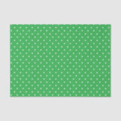 Seamless green background polka dot pattern seidenpapier (Vorderseite)
