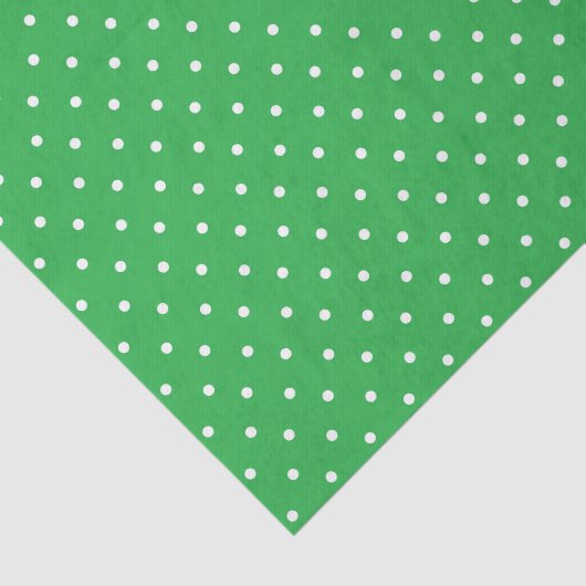 Seamless green background polka dot pattern seidenpapier (Ausschnitt)