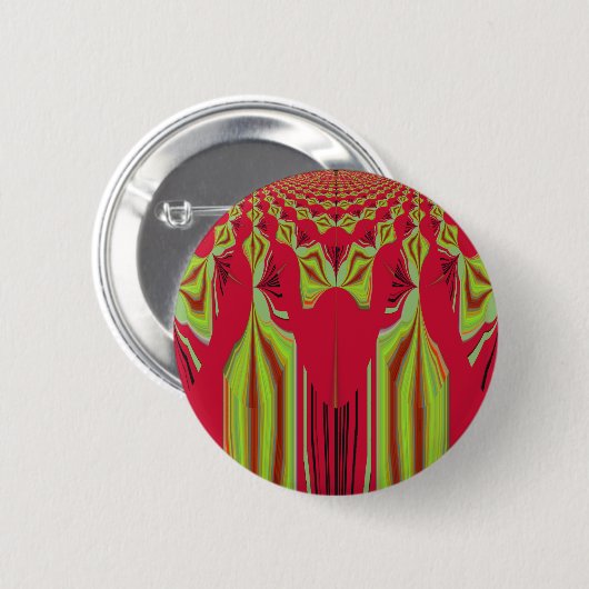 Seamless Hakuna Matata Design Button (Vorne & Hinten)