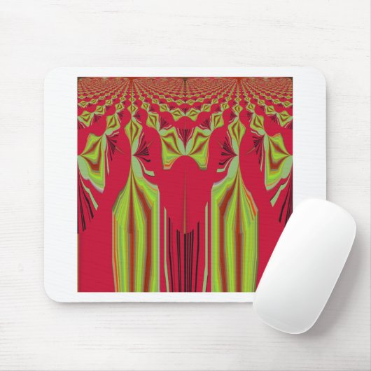 Seamless Hakuna Matata Design Mousepad (Mit Mouse)